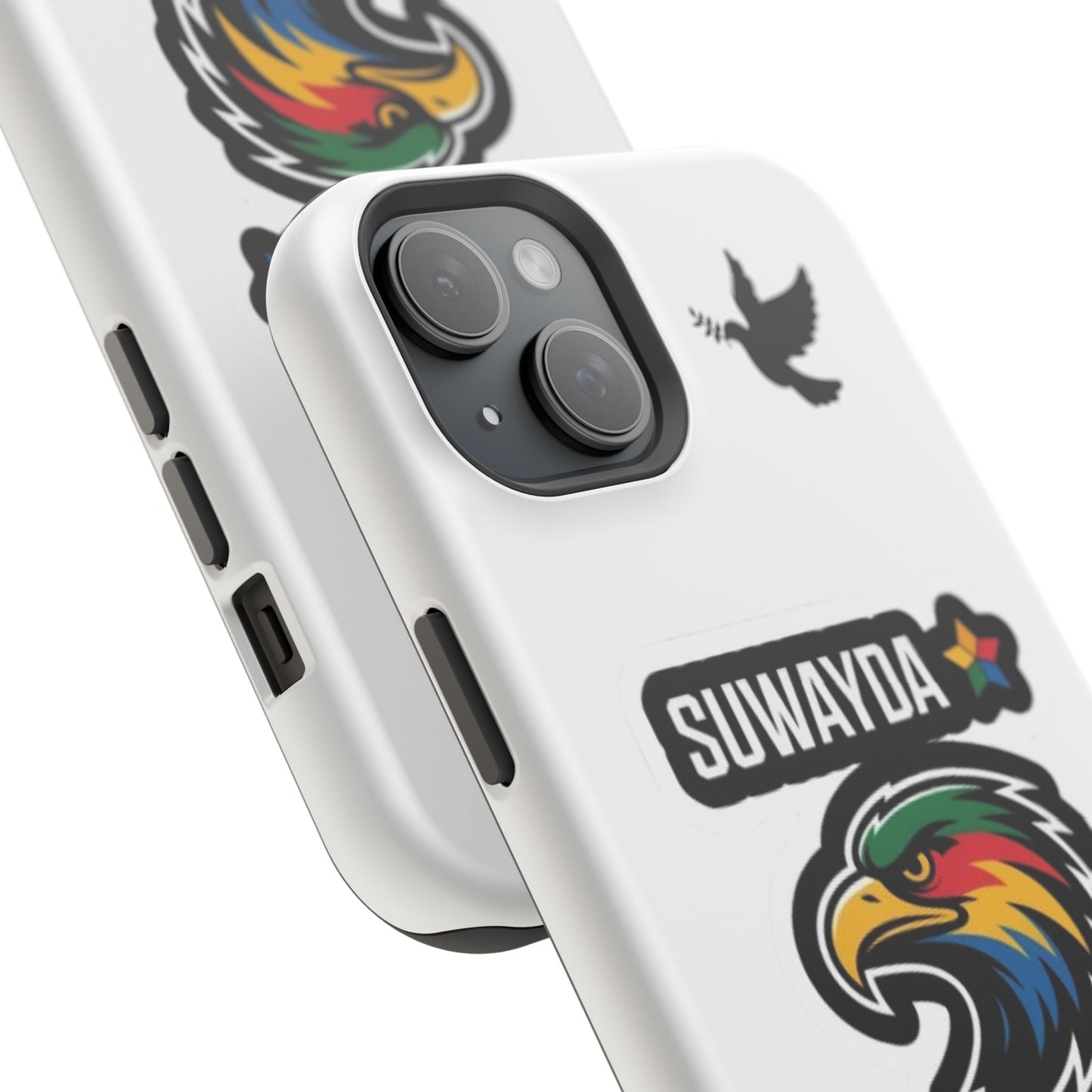 Impact-Resistant Phone Case — Suwayda Eagle Sticker Design