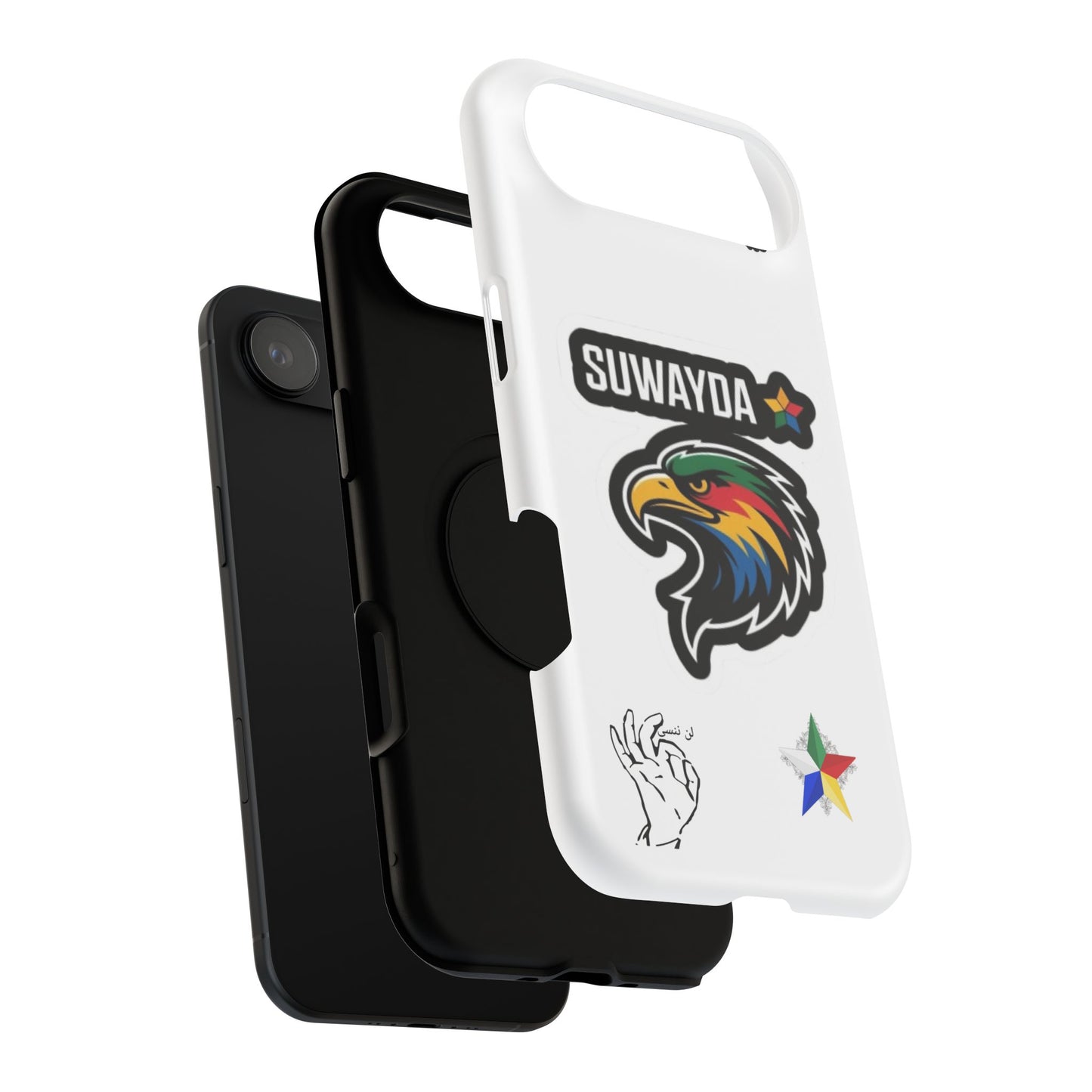 Impact-Resistant Phone Case — Suwayda Eagle Sticker Design