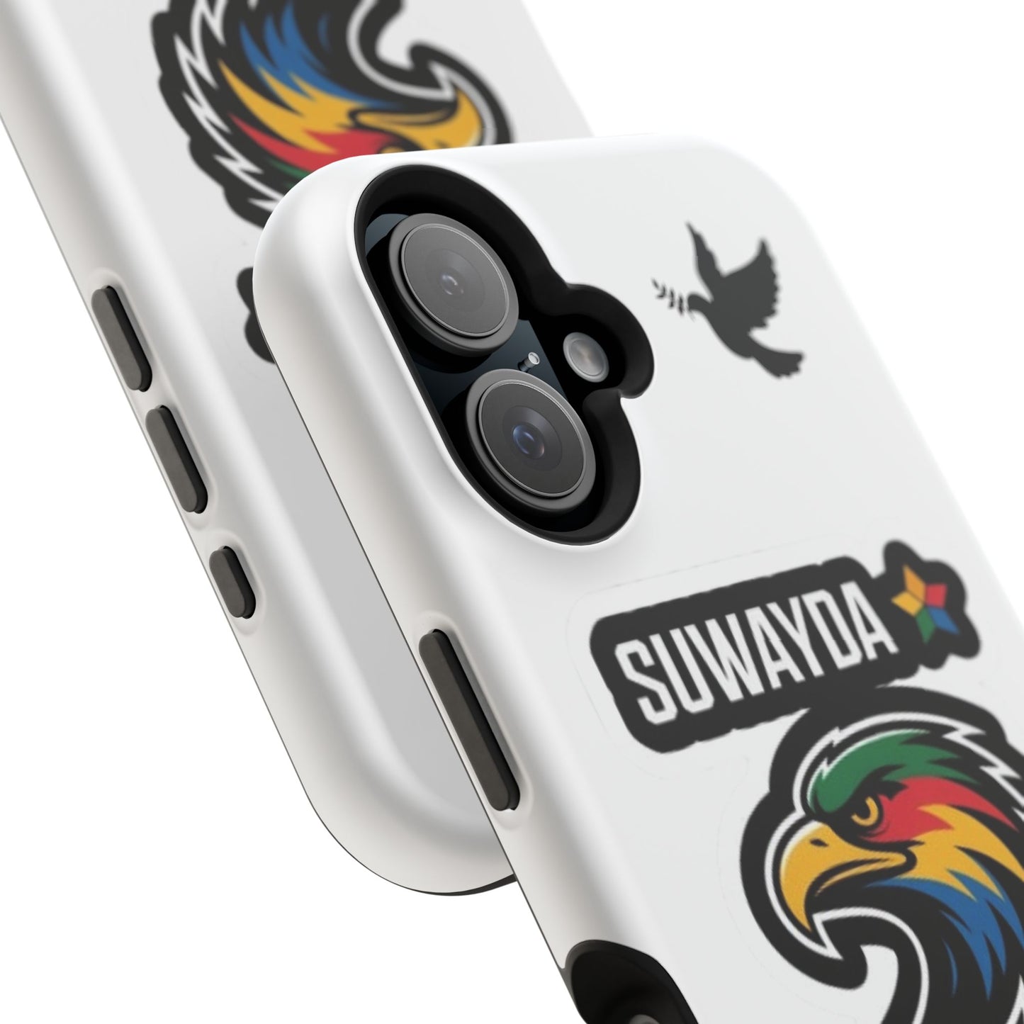 Impact-Resistant Phone Case — Suwayda Eagle Sticker Design