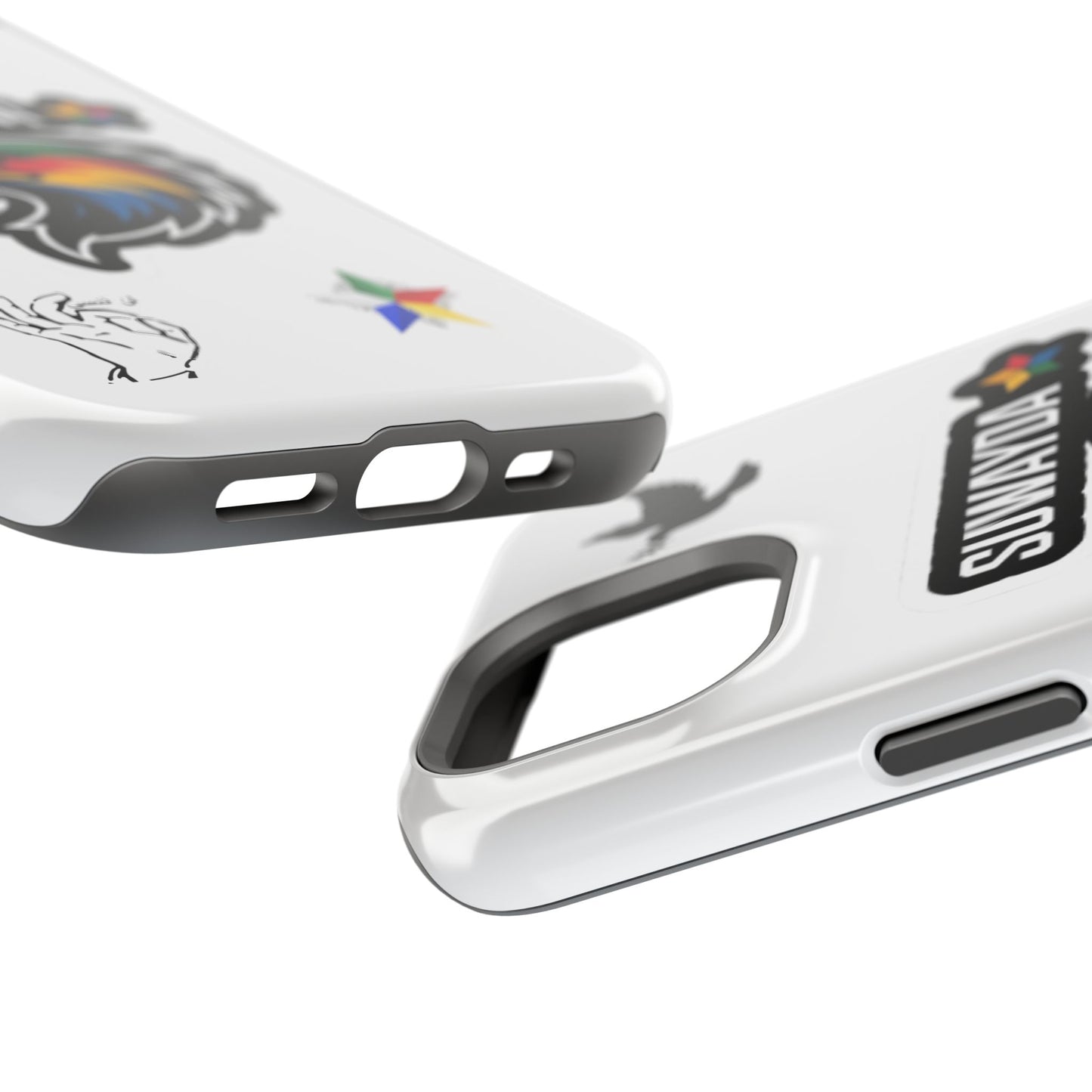 Impact-Resistant Phone Case — Suwayda Eagle Sticker Design