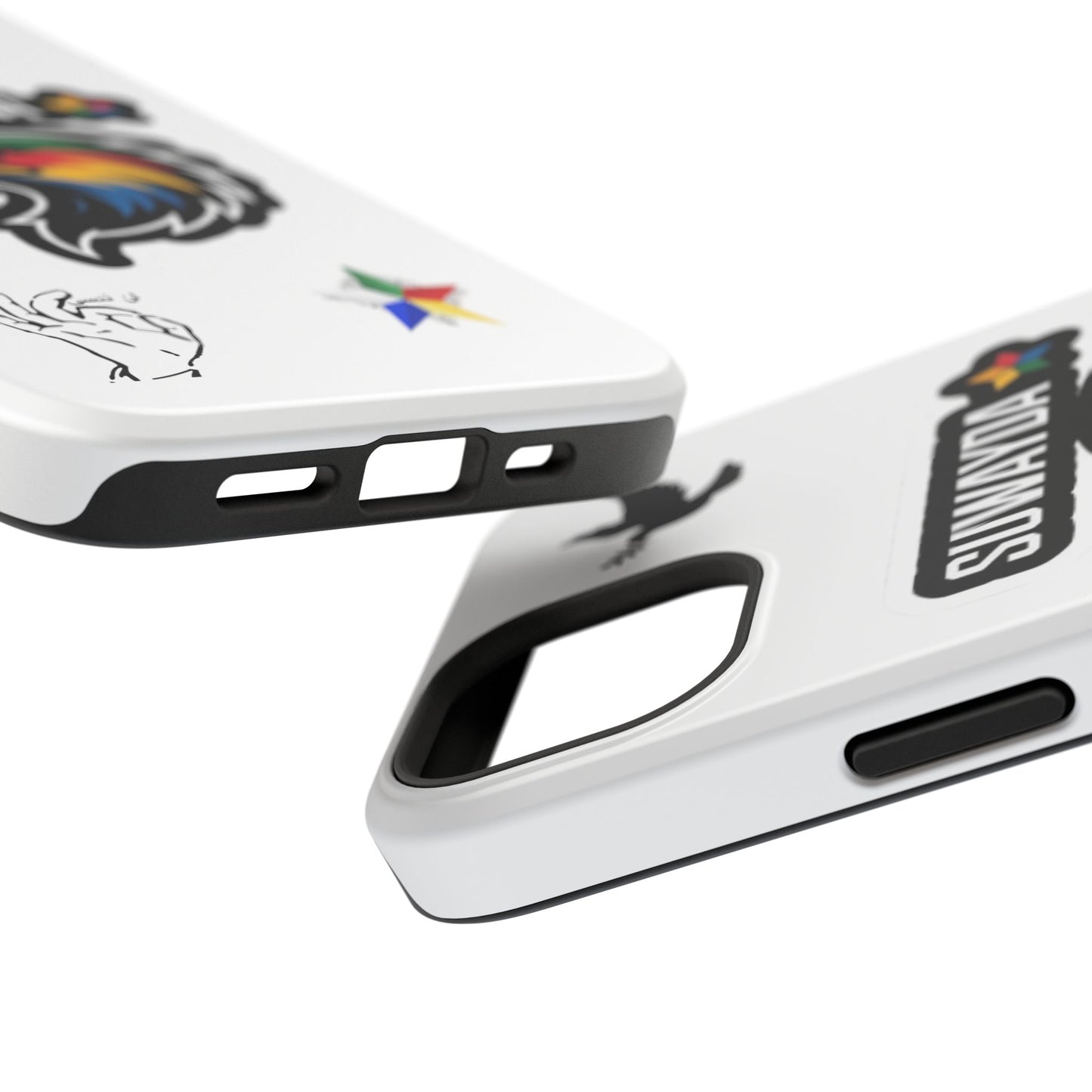 Impact-Resistant Phone Case — Suwayda Eagle Sticker Design