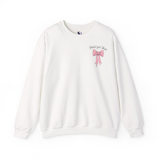 Girly Crewneck Sweatshirt — Feminine Graphic Pullover