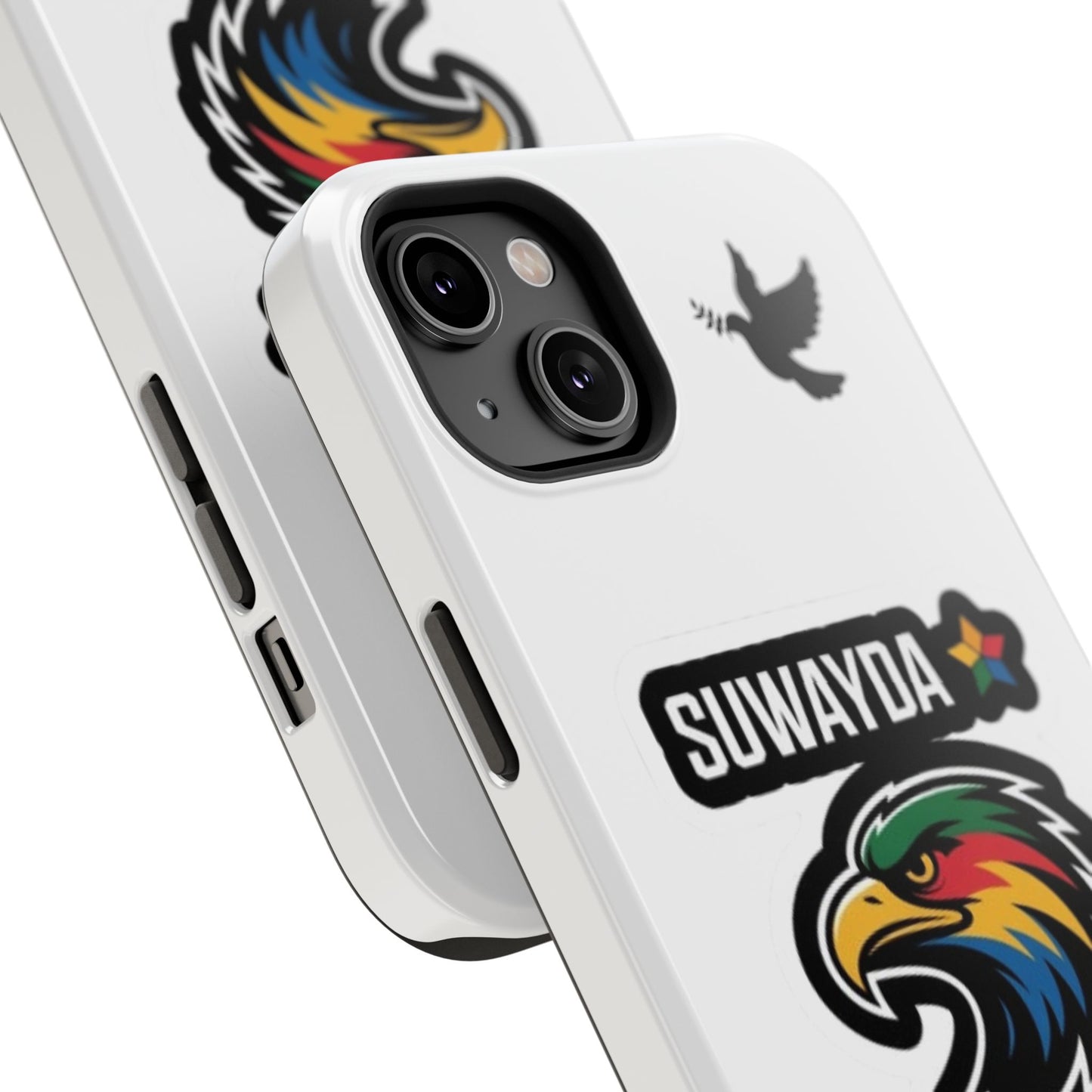 Impact-Resistant Phone Case — Suwayda Eagle Sticker Design